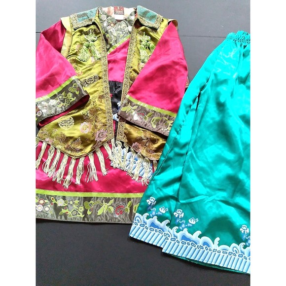 NWT Disney Halloween Oriental Asian Far East Princess Deluxe Costume M 7/8 Swann